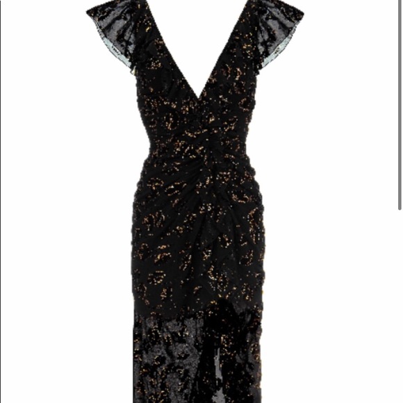 Alice Mccall Dresses | Alice Mccall Black/Gold Dress | Color: Black/Gold | Size: 6 | Melro13's Closet